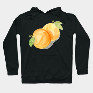 Orange Apricots. Fruit Art Print, Kitchen Wall Art Hoodie